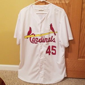 St. Louis Cardinals #45 Bob Gibson jersey